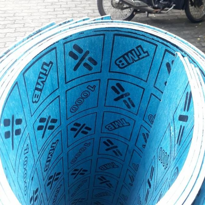 

TOMBO 1000 BIRU 1MM/PACKING KERTAS API GASKET FLANGE SEAL ASBESTOS ORIGINAL DAN TERPERCAYA