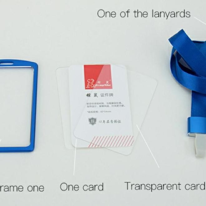 

Tempat Id Card Logam / Tempat Id Kerja Gantungan Elegan Metal Original