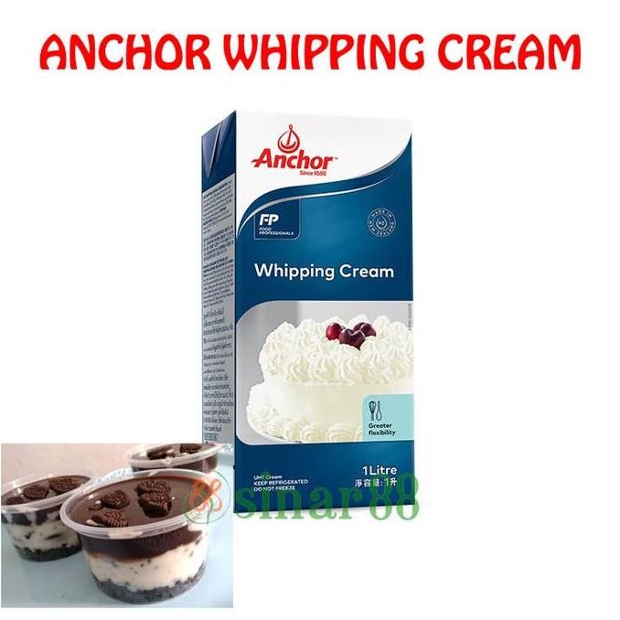 

((((()paling dicari] Anchor Whipping Cream Dairy 1ltr
