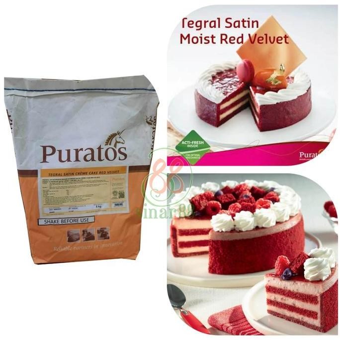 

^%^%^%^%] Tegral Satin Red Velvet Repack 1kg