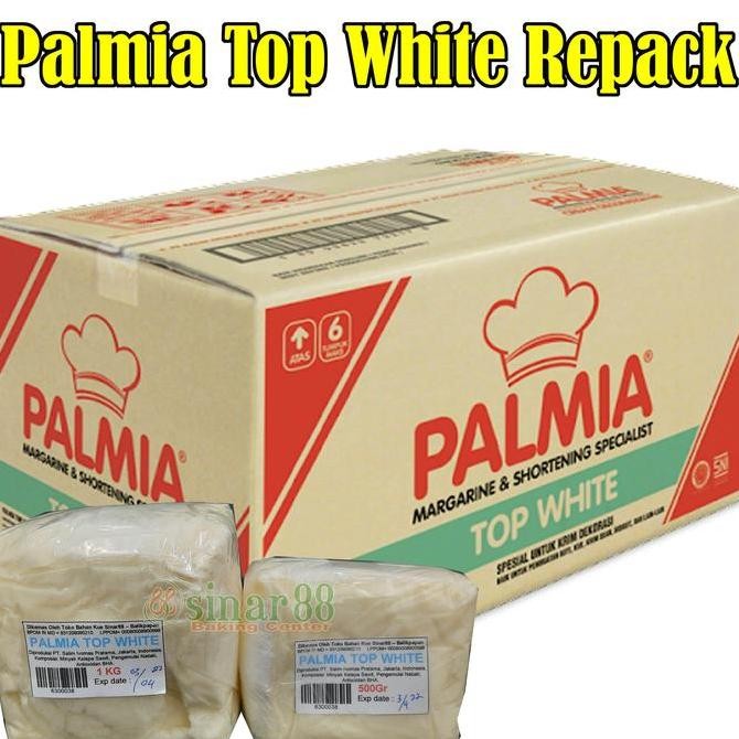 

+++++] Palmia Top White (Mentega Putih) Repack 1kg