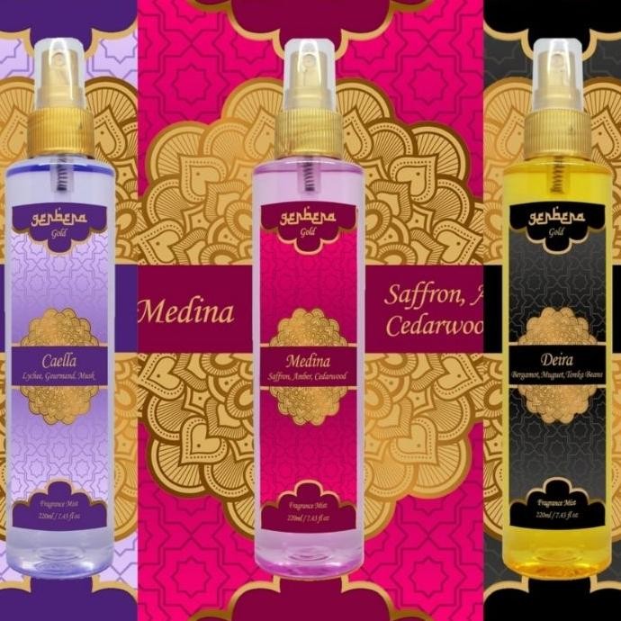 Fragrance Mist Eternally Body Mist Eternally Gerbera Gold New 220Ml