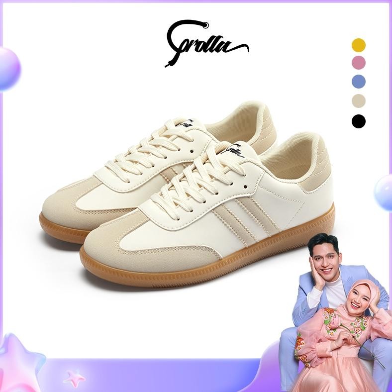corolla ilyasbachtiar10COROLLA Samba Sepatu Olahraga Wanita Ringan Kasual Lembut Nyaman Sepatu Wanit