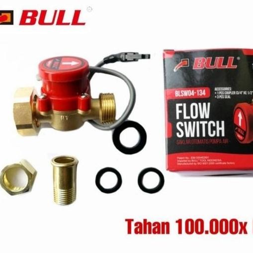 WM Flow switch saklar otomatis pompa air BULL BLSW04-134