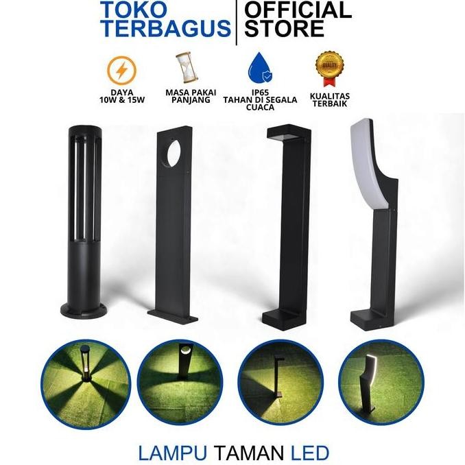 Sale Cod Lampu Taman Minimalis Pilar Pagar Standing Dekorasi Rumput Outdoor