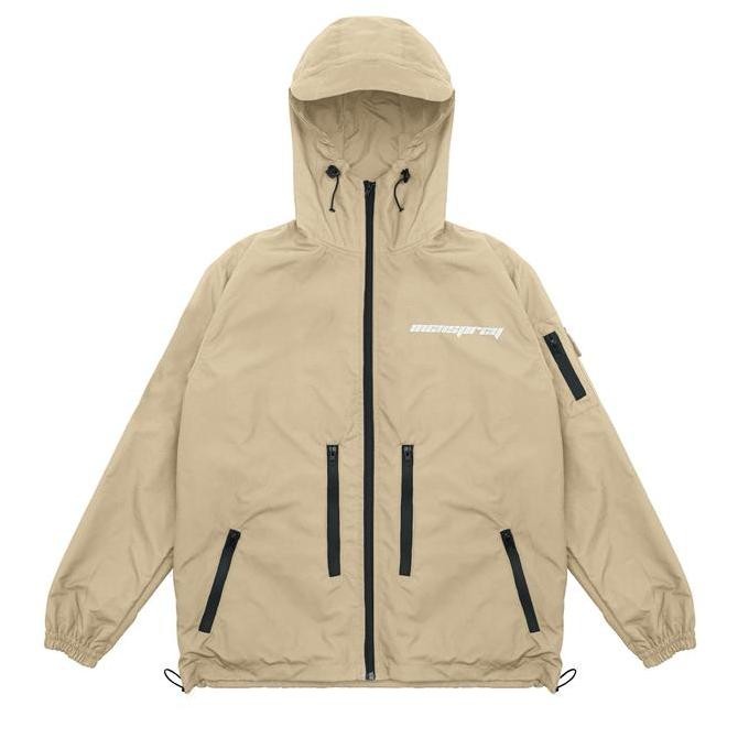Asli Moxie Jaket Pullover Gorpcore Shelter Desert - Windbreaker Outdoor Keren
