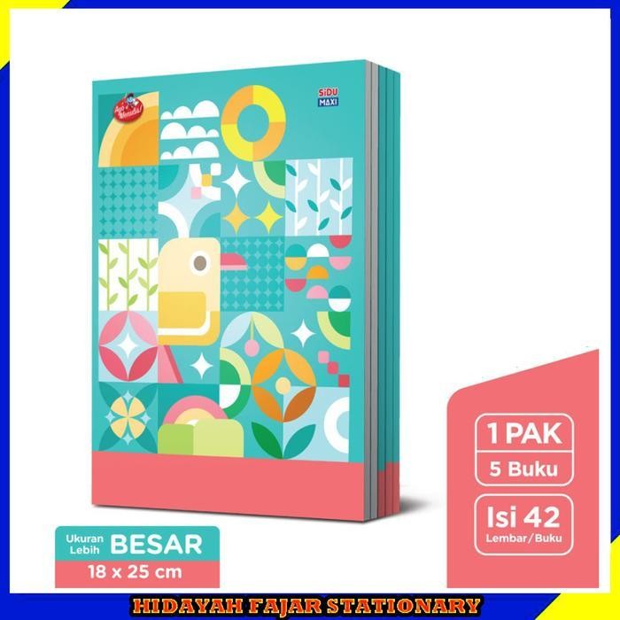 

SWG Buku Tulis Sidu Maxi 42 Lembar - Buku Campus