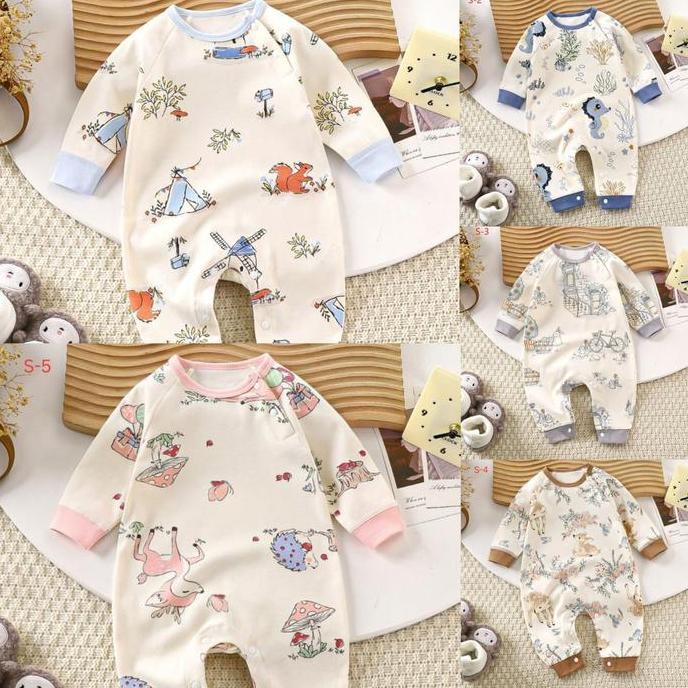 Jumper Bayi Lengan Panjang Newborn / Jumper Newborn