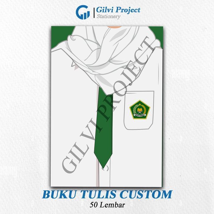 

SWG Buku Tulis SERAGAM SEKOLAH / 1 Pack Isi 4 Buku / Buku Tulis Sekolah Catatan Notes Agenda Planner Jurnal Notebook Anime