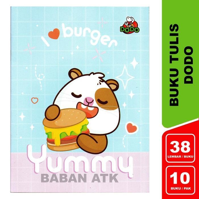 

SWG Buku Tulis Dodo 38 Lembar By SIDU 1 Pak isi 10 Buku / Buku Murah Dodo Paper Stationery Sekolah