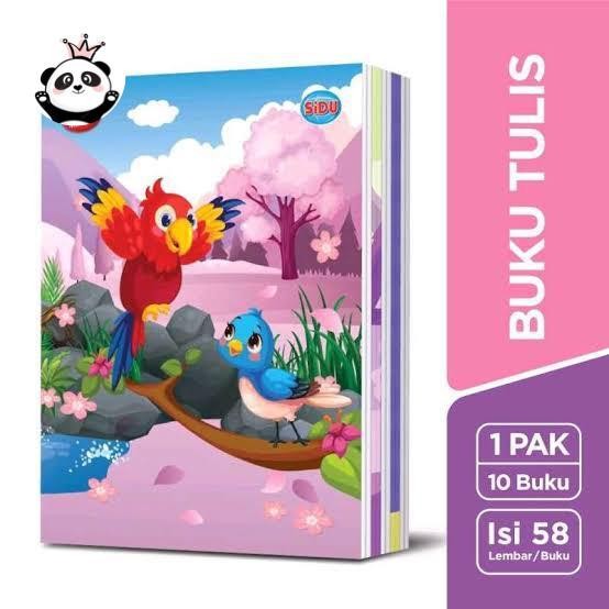 

SWG Buku Tulis Sidu 38 / 58 lembar ( 1 pack =10 buku )