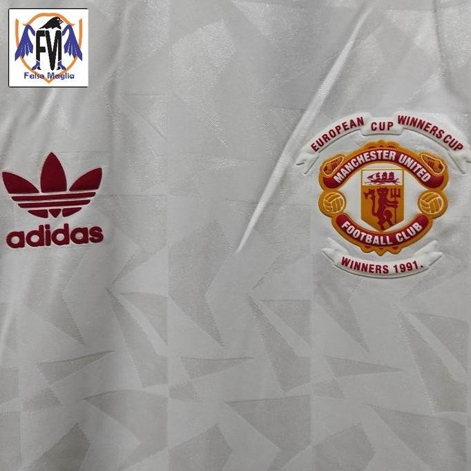 TERMURAH - Jersey MU FC Cup Winners Cup 1991 Reissue Long Sleeve Original Murah