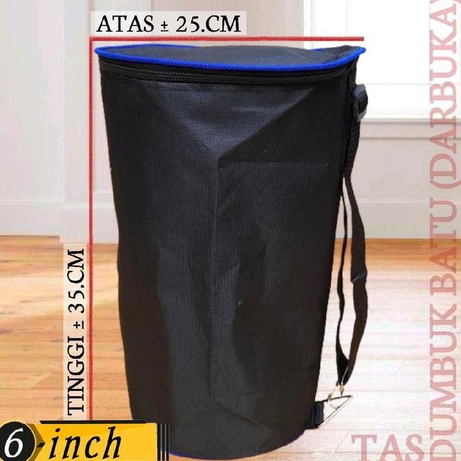 Tas Dumbuk Batu Atau Darbuka 6 Atau 8 Inch