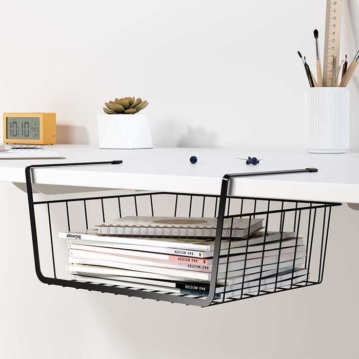 SWG [SPR] Rak Besi Meja Gantung / Keranjang Besi Klip / Rak Dapir Gantung