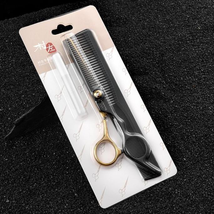 Gunting Rambut Stainless Steel Gunting Sasak Gunting Flat Potong Rambut