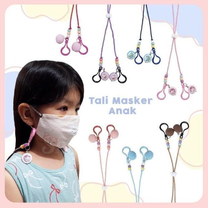Tali Masker Anak | Tali Gantungan Masker Anak Karakter Lucu