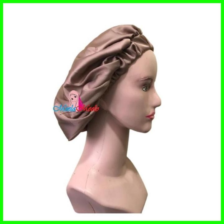 Original Hair Bonnet Silk - Sutra Silk Satin Bonnet - Hair Bonnet Silk Premium / Hair Bonnet Berkual