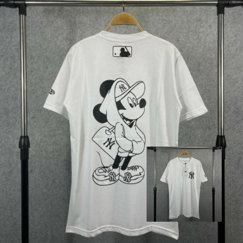 Kaos New Era Yankees Disney Mickey Mouse Kaos Distro Mlb Kaos Motif Disney