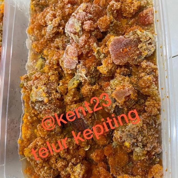 

Produk Baru!! Telur Kepiting Frozen 500 Gram Siap Masak Kualitas Premium