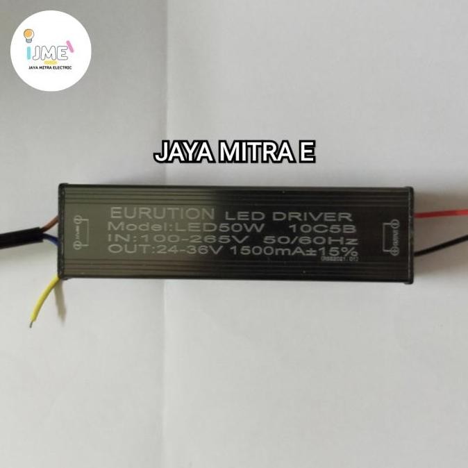 Trafo Led Driver 50W Watt Ballast Lampu Pju 50Watt