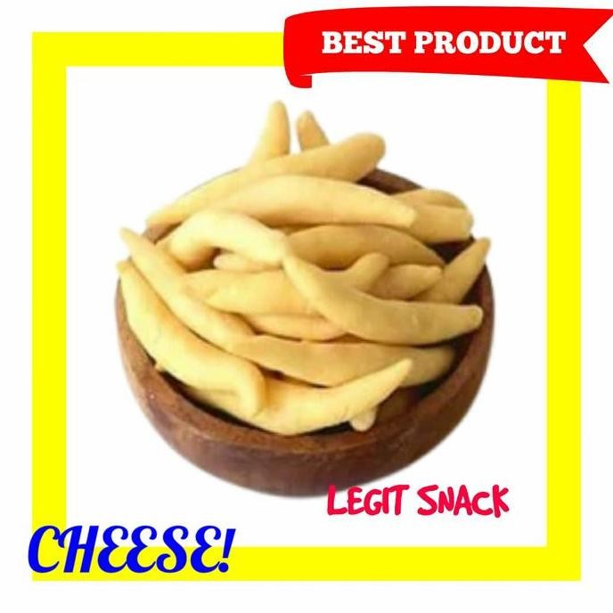 

Produk Baru!! Cendol Keju 250g / Stik Telur Gabus Keju / Snack Keju Renyah