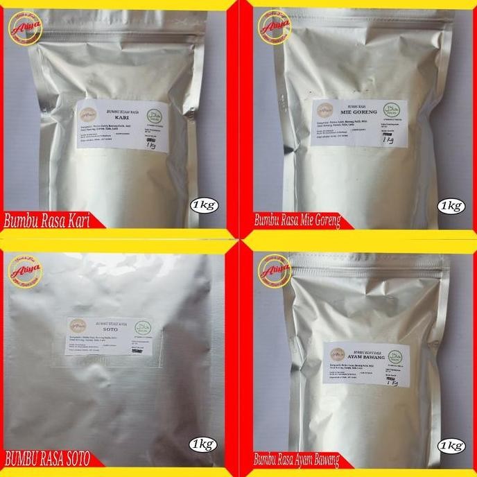 

Produk Baru!! Bumbu Indomie Ayam Bawang Kari Goreng 1kg Rasa Enak Melezatkan