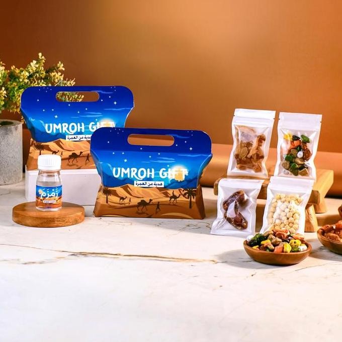 

[10 Pcs] Paket Oleh-Oleh Umroh / Paket Oleh-Oleh Haji Jinjing Ekonomis Series