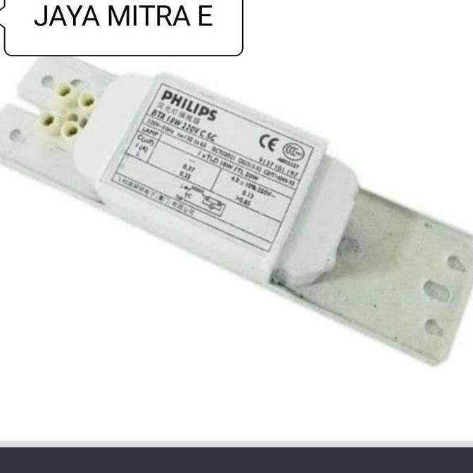 Trafo Bta 18 Watt 220V Philips / Ballast Lampu Tl 18W