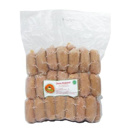 

Sosis SONIA Keju - Cheese Bratwurst 28/25 (1 Kg) - isi 40 pcs H24