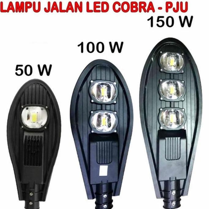 Lm Pju Cobra 100W 100 Watt Lampu Jalan 100 Watt Putih / Kuning