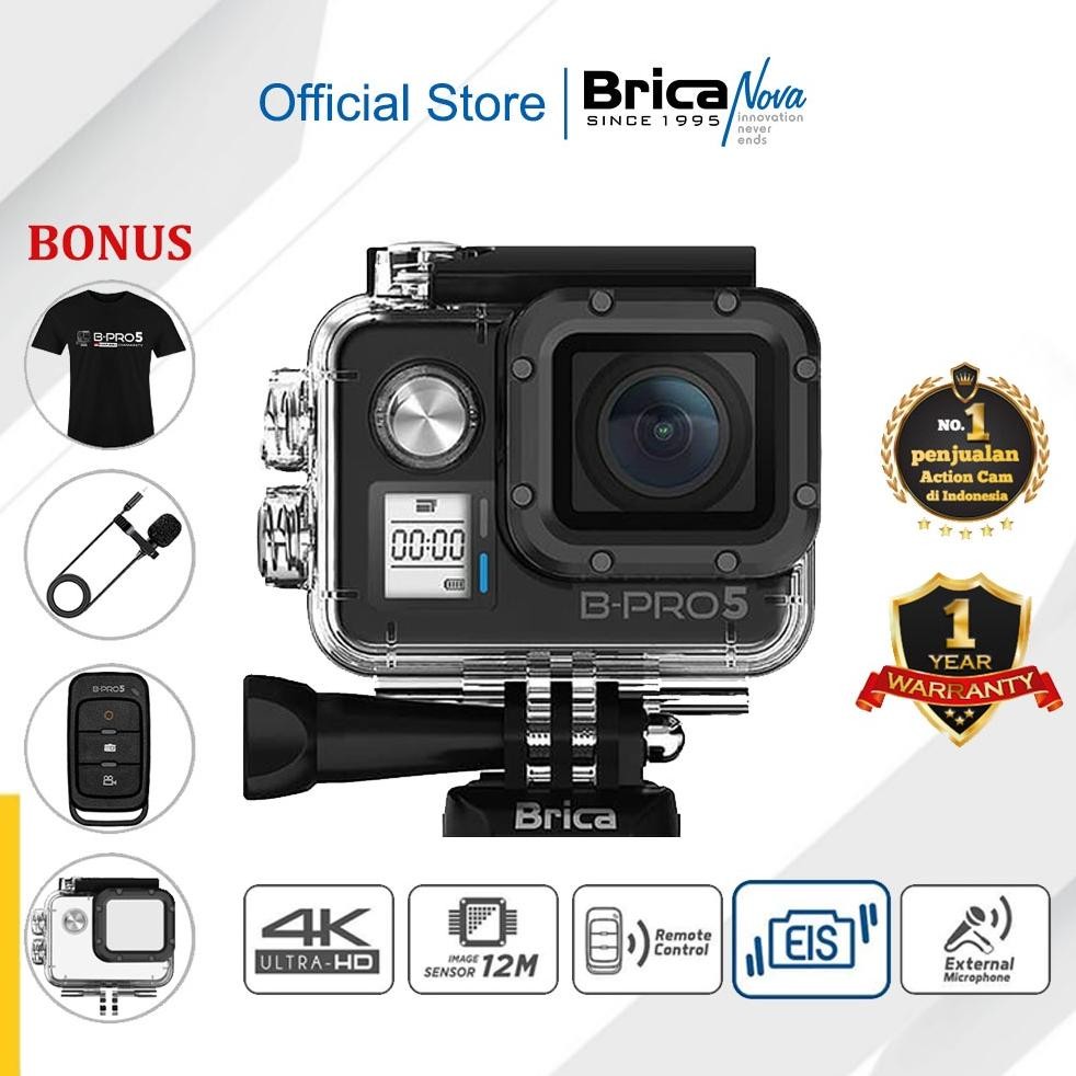 Terlaris Brica B-Pro 5 Bpro5 Alpha Edition All Series Action Camera ( Ae Basic+ - Ae Litex - Ae2S - 