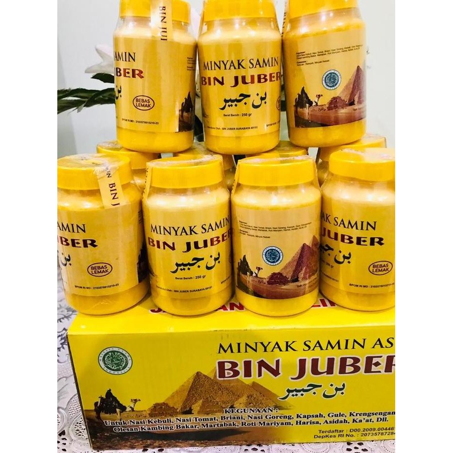 

Minyak Samin Bin Juber 250Gr Dijamin 100 % Halal Dan Bayak Manfaat