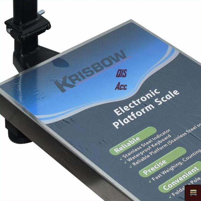 KRISBOW Timbangan Barang Ekspedisi Timbangan Duduk Digital 150 Kg With Tera