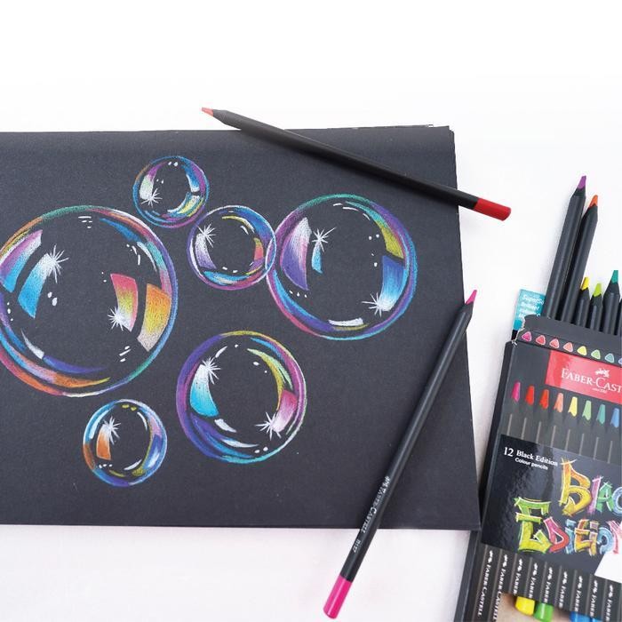 

Sp Faber-Castell Pensil Warna Black Edition Colour Pencils Series