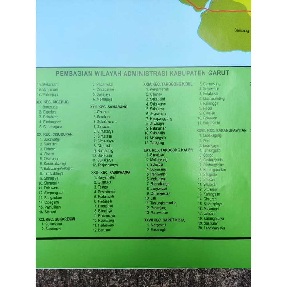 

Sp Peta Kabupaten Garut Lipat