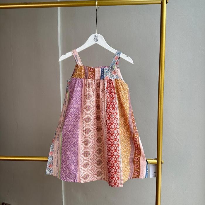 Bloom Dress | Dress Anak Perempuan | Baju Anak Perempuan | Dress Batik Anak
