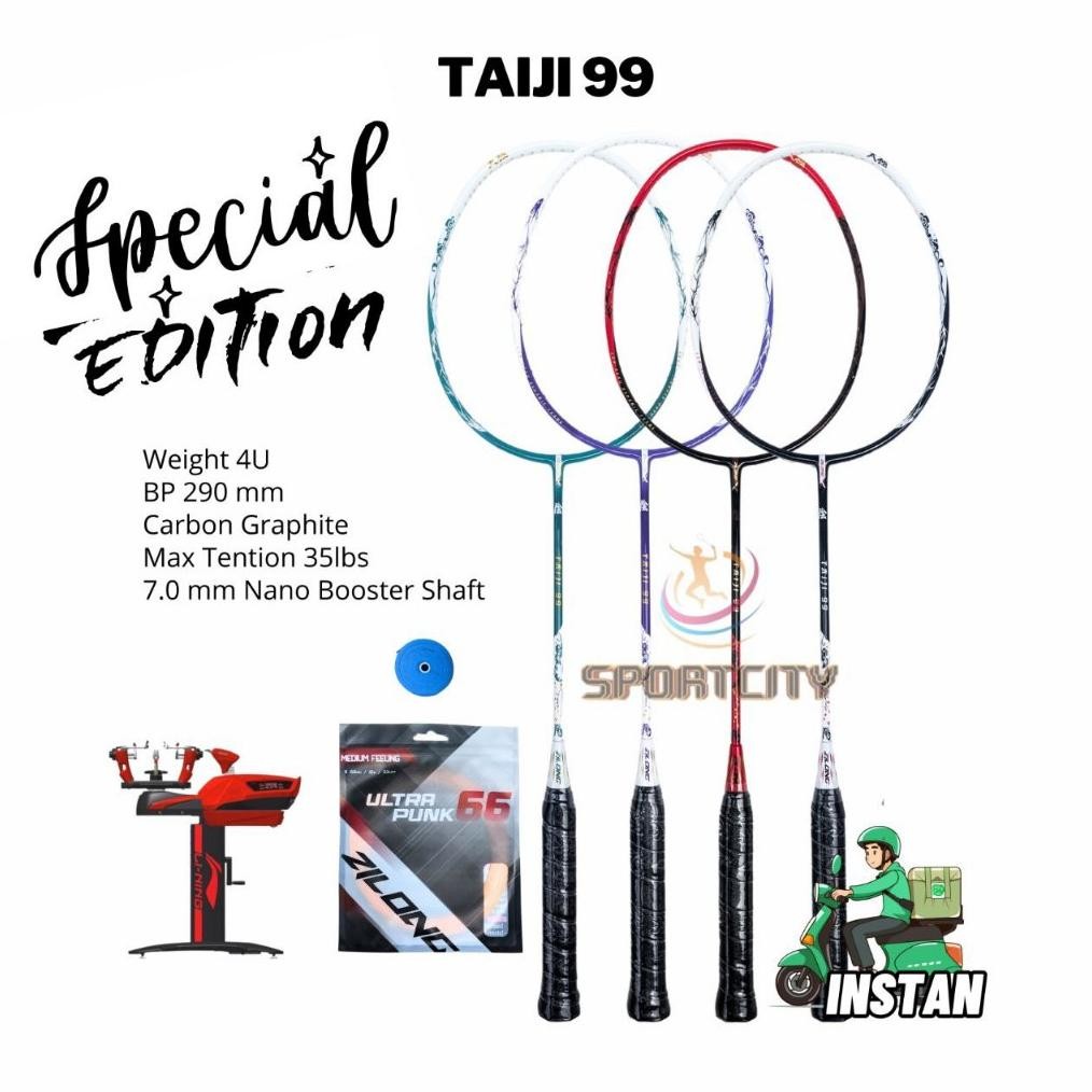 Raket Badminton Zilong TAIJI 99 // LORDGUN G1 36lbs Original Nugi