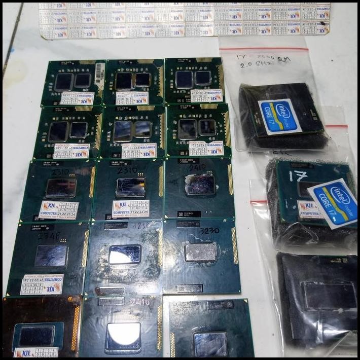 Prosesor laptop i3-2330 SR04J sandy bridge gen 2