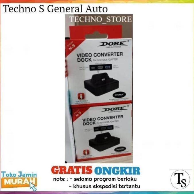 Dobe Video Converter Nintendo Switch - Video Converter Dock HDMI Switc Terlaris