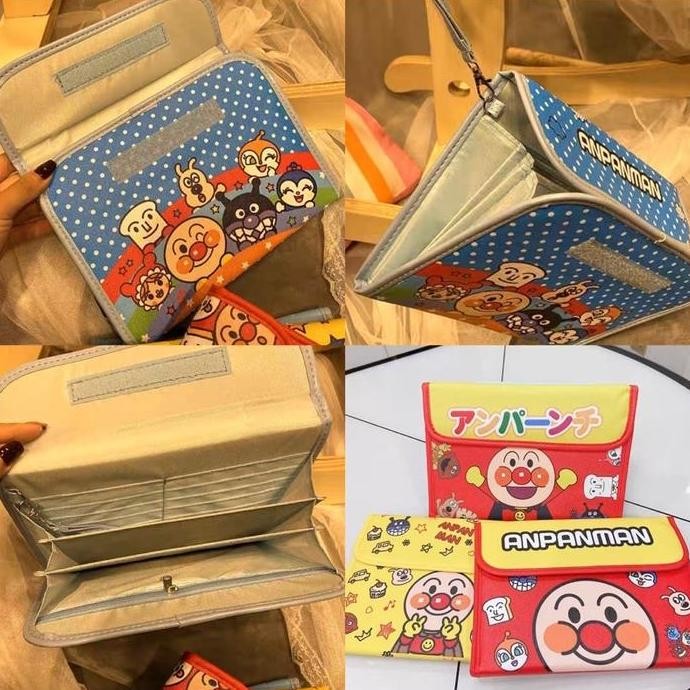 

anpanman document organizer bag tempat penyimpanan dokumen tema kartun