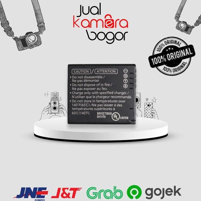 Baterai Panasonic Lumix CGA-S/106B Original For Lumix DMC-TS1  DMC-TS2  DMC-TS3  DMC-F2  DMC-F3  DMC