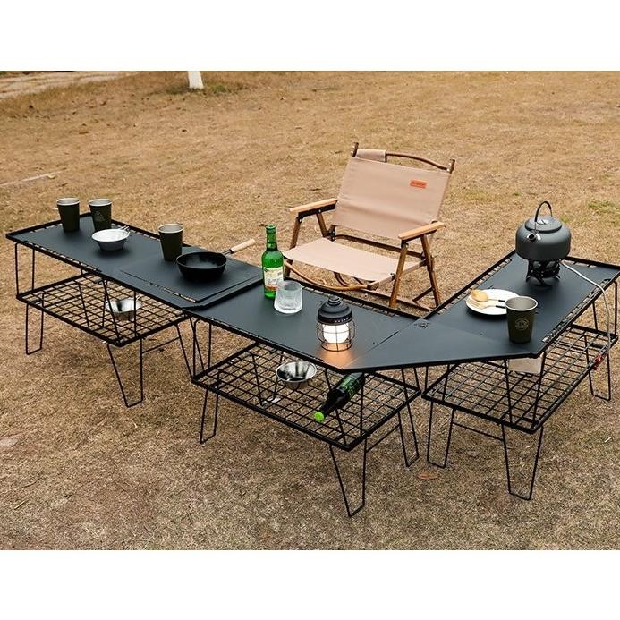 Meja Lipat Camping Meja Portable Camping Meja Susun Meja Camping Nugi