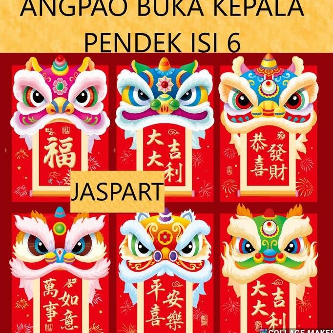 

Ready oke] ANGPAO BUKA KEPALA PENDEK EDISI IMLEK SHIO ULAR 2025 angpao bersuara