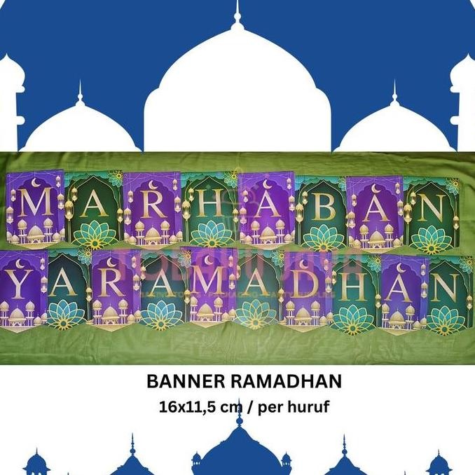`````````] Banner Ramadhan Kecil / Banner Marhaban YaRamadhan Murah Berkualitas