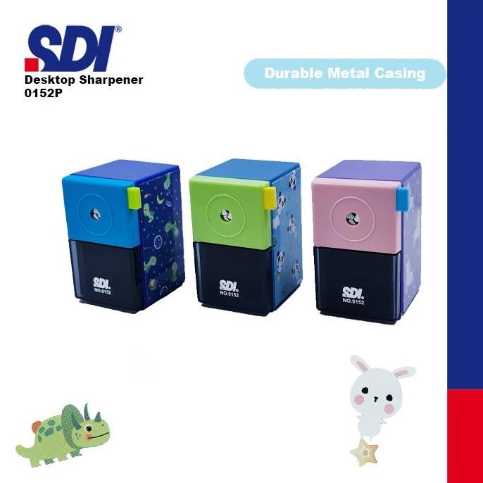 

TERMURAH - SDI 0152P Serutan / Rautan Pensil Kayu Putar Fancy Kids