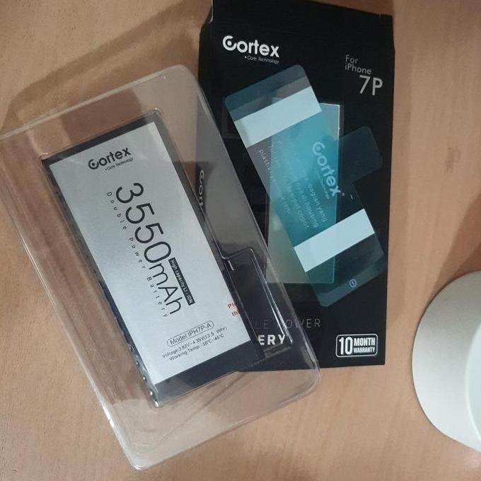 Batre baterai iphone 7-2350mAh/7P-3550mAh double power cortex Original Terlaris