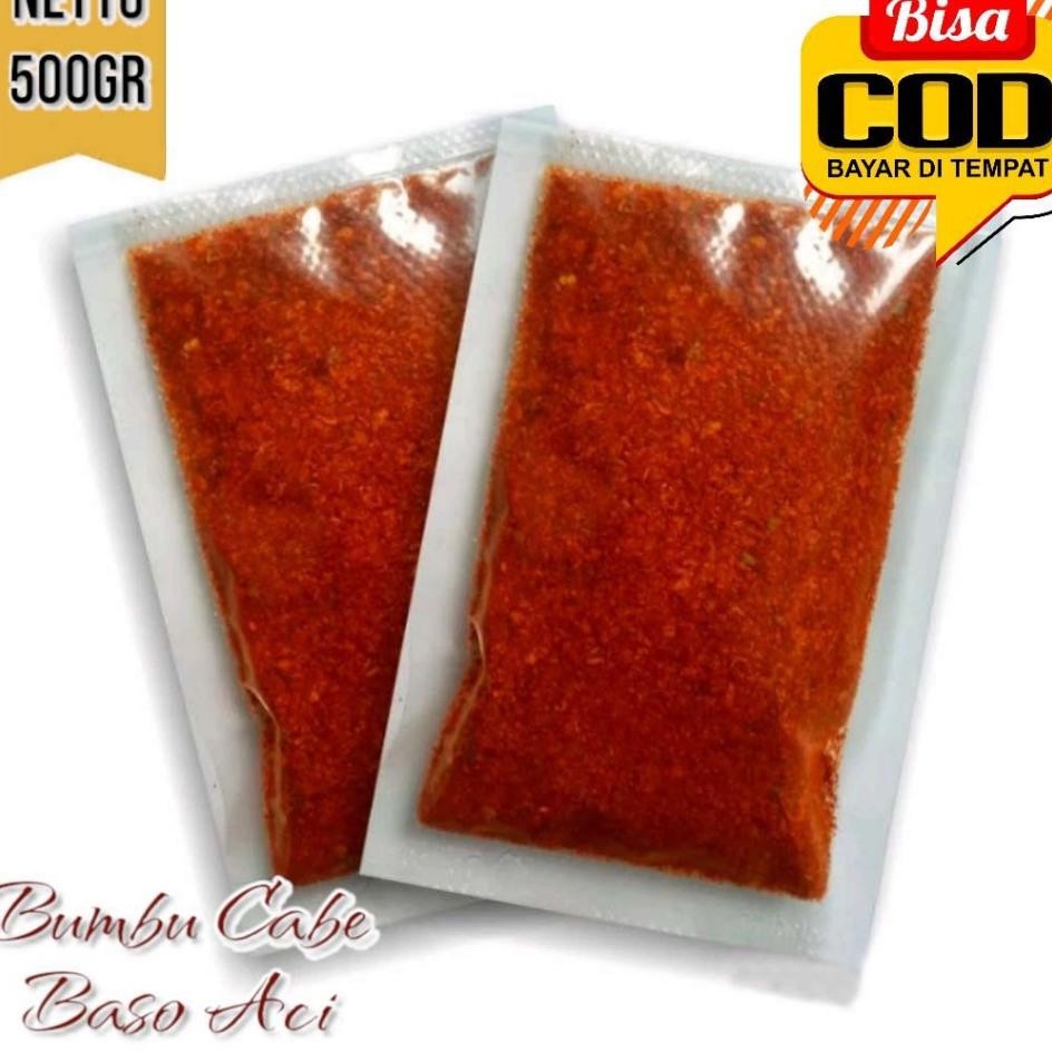 

Bumbu Cabe Gr Cabe Bubuk Tabur Bumbu Baso Aci Seblak Cuanki