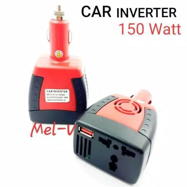 Car Inverter Power 150W DC to AC Saver Charger Mobil 150 Watt Terlaris
