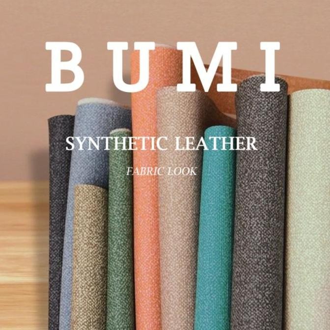 BUMI Synthetic Leather Yugos Kulit Oscar Motif Kain / Pelapis Sofa