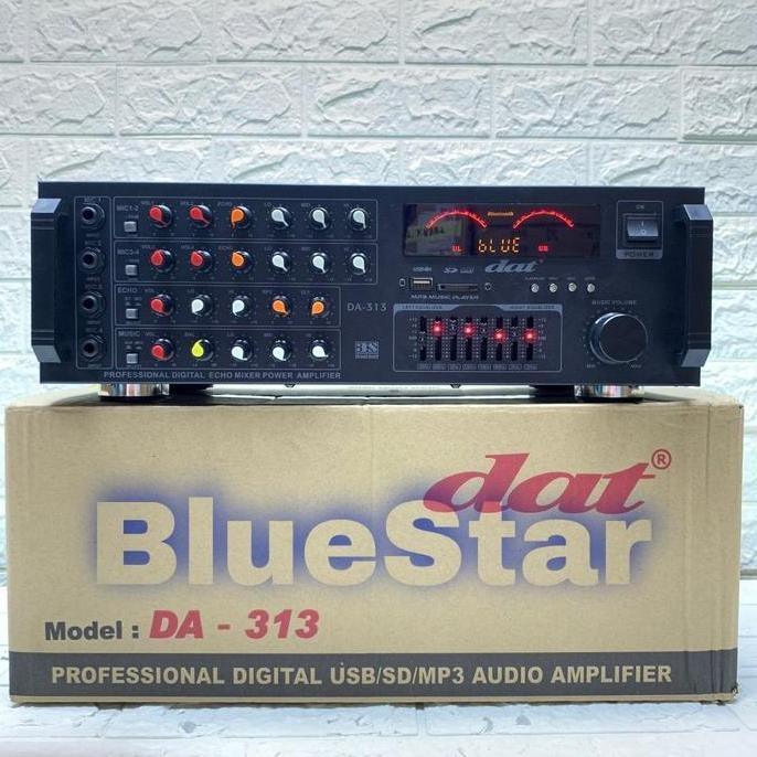 Promo Amplifier Karaoke DAT DA 313 Original Bluetooth - SD Card COD